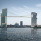 Illustration for article titled Behold the Dizzying Pedestrian Bridge Copenhagen Is Building Above Its Harbor